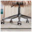 Chaise de travail en fausse fourrure Ratchel-1220732900