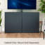 Meuble télé noir VIVO-124594236