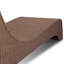 Mazu Outdoor Chaise-Frame-Tanned Weave