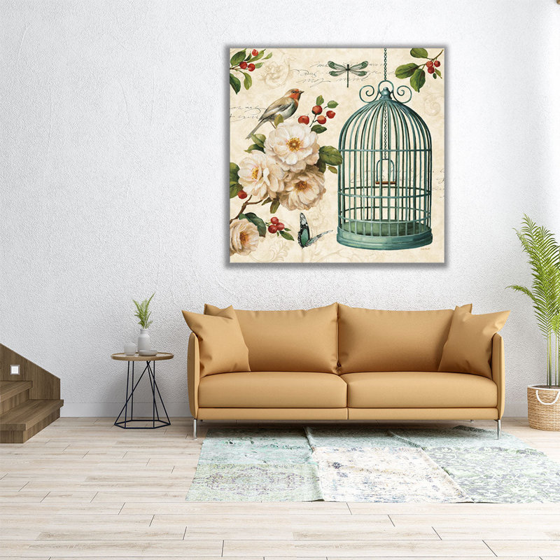 «Free as a Bird I», reproduction d'art sur toile, H 40 po x l 40 po