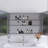 Rectangular Aluminum Medicine Cabinet With Mirror-347378285