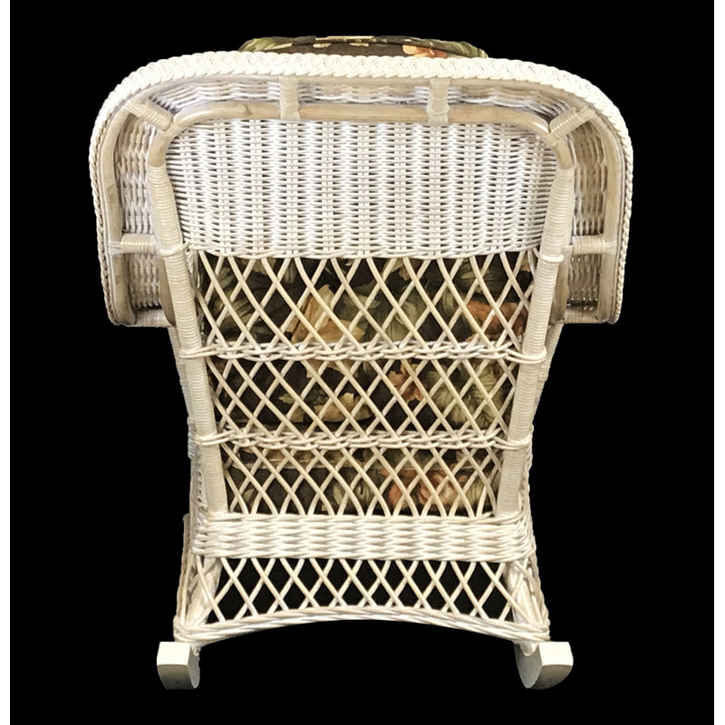 Chaise berçante Rosado, Citron baja, Blanc délavé
