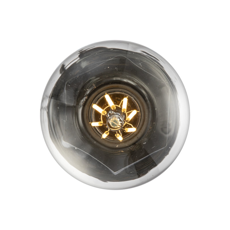 Ebba 1 - Light Gold Unique/Statement Pendant, Black