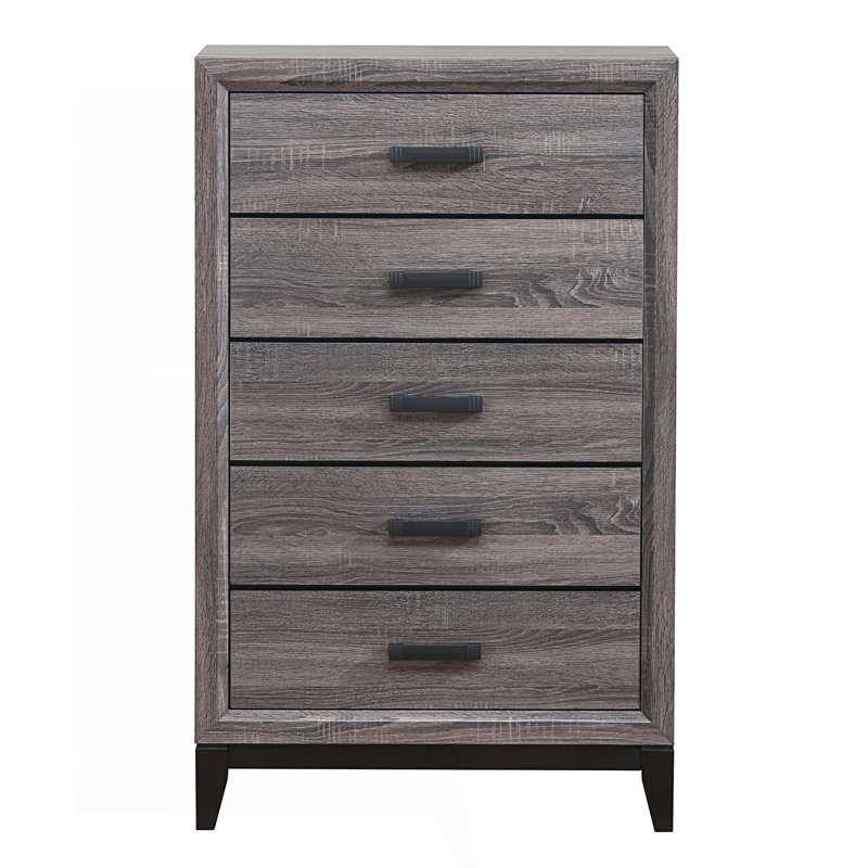 Commode 5 tiroirs, armoire d'appoint