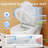 Dual-Flush One Piece Toilet – 1.1/1.6 GPF, Comfort Height, Soft-Close Seat, Gloss White, Vortex Flushing(Seat included)