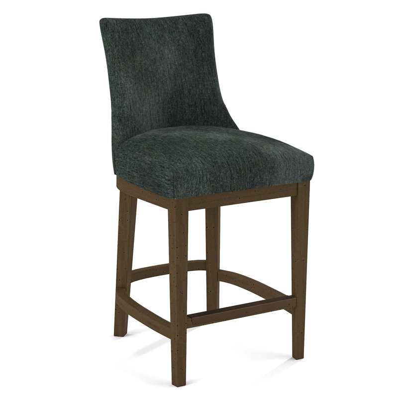 Upholstered Stool, 61597-78, White