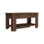 Table de rangement, quatre pieds, tablette inférieure
