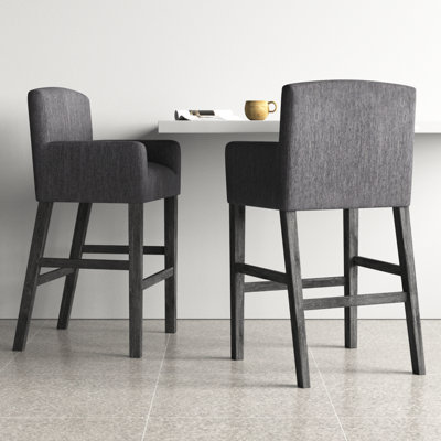 Alighiero Solid Wood Stool