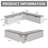 L-shape Storage Bench With Cushion