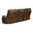 Brown Reclining Sofa