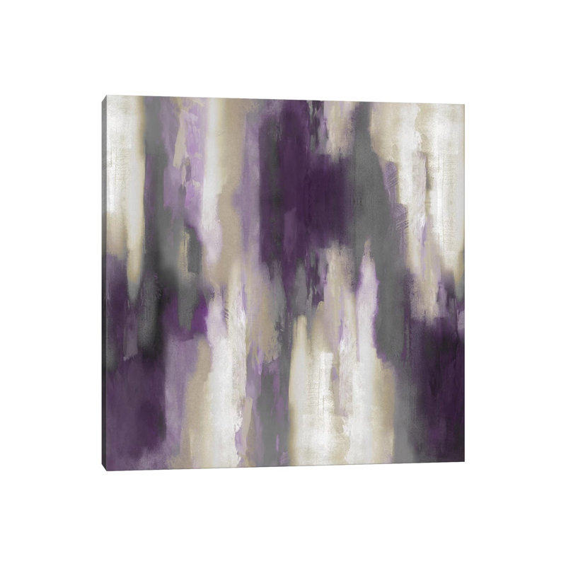 Amethyst Perspective III by Carey Spencer - Wrapped Canvas Print, 66.04 cm H x 66.04 cm W x 1.91 cm D