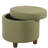 Mayen 19" Wide Round Storage Ottoman-533467248