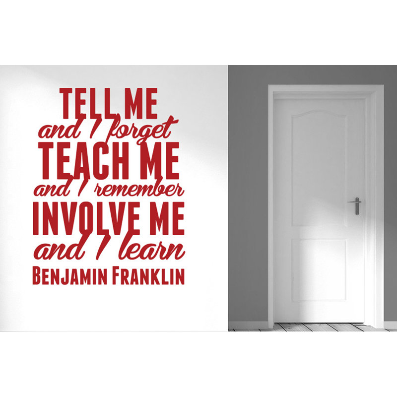 Wall Decal, Medium, Dark Red