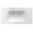 Bathroom Basin Sink Made Of Stone Resin Solid Surface - Matte White, 39.95 In Depth, Adaptable Footprint, Discoloration , Comfortable Use Vanity 39.17 Lb, Seamless Edges, Easy Maintenance, Smooth