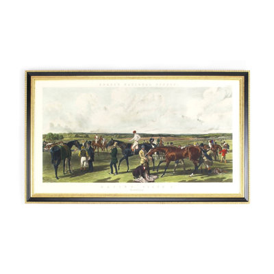 Fores Racing Saddling Print