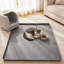 Tapis de litière extra large en silicone (81 x 79 cm), imperméable et anti-fuites, avec bords surélevés, facile à nettoyer, pour protéger le sol des bacs à litière, des zones d'alimentation et des chats, gris.