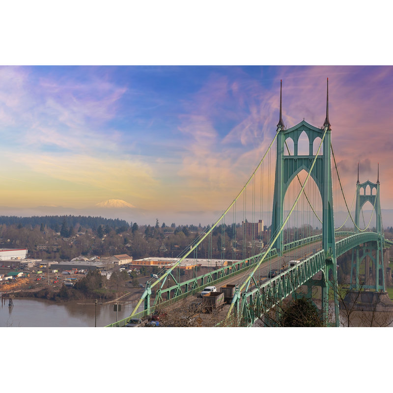 Beheshta " St Johns Bridge ", 20" H x 30" W