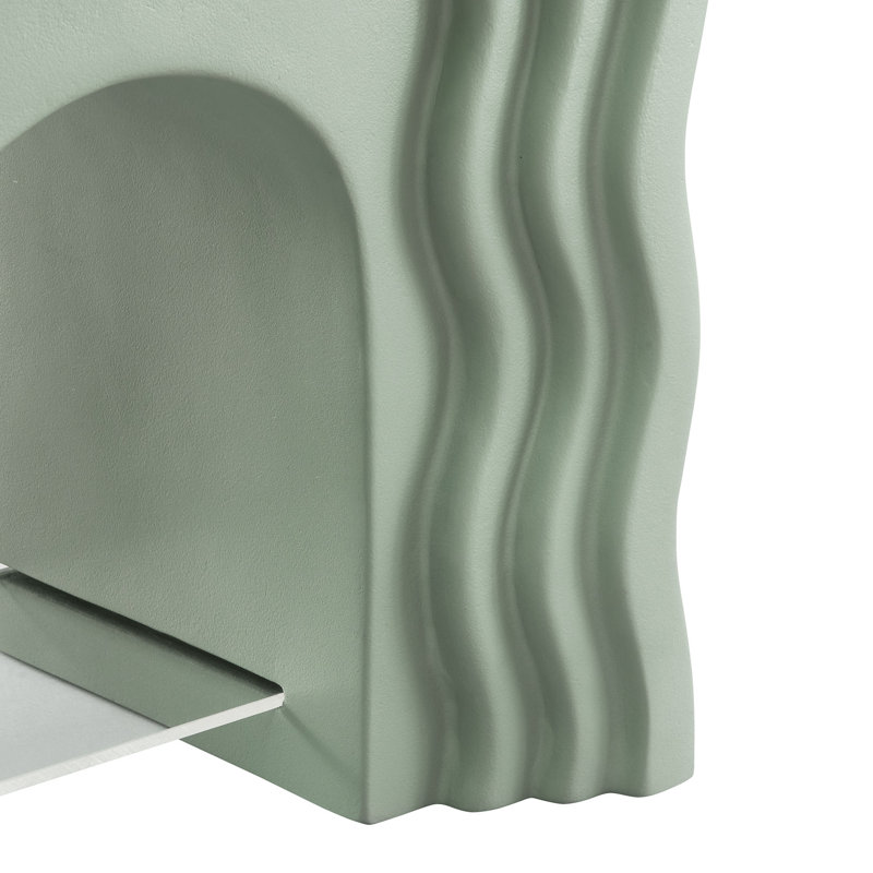 Jorin Squiggle Side Table, Sage