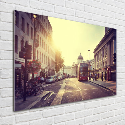 London - No Frame Print on Glass