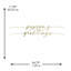 Text & Numbers Non-Wall Damaging Wall Decal