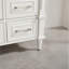 Ensemble de meuble-lavabo simple autoportant 36 po avec 2 poignées entièrement assemblé