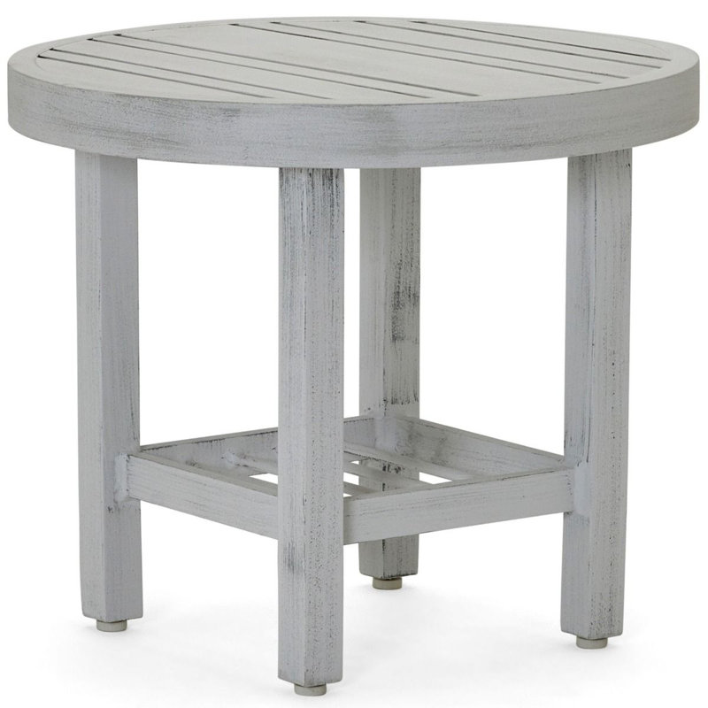 Table d'appoint ronde, Brun châtaigne