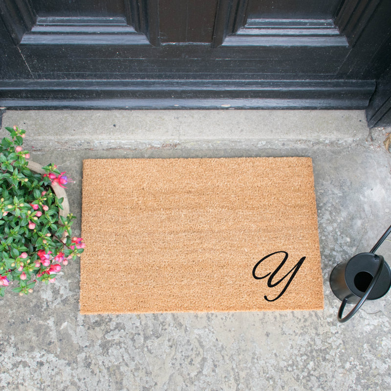 Brantner Non-Slip Outdoor Doormat, Y