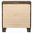 Rustic Golden Brown 2-Drawer Nightstand