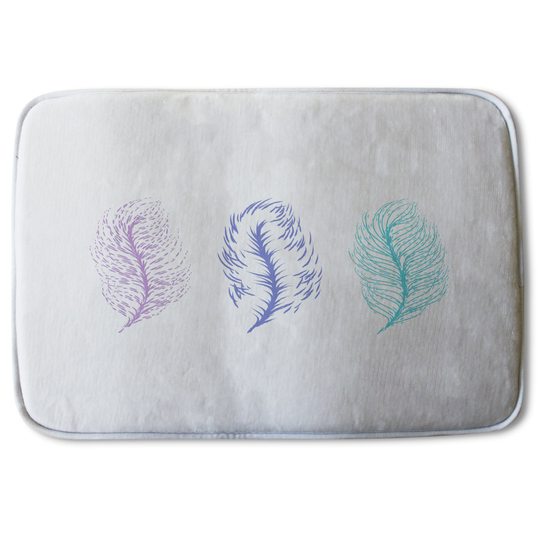 Key Rectangle Bath Mat