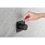 Valve de douche à contrôle de volume noir mat - fonte en métal 3/4 po, poignée en laiton réglable, anticorrosion l 3,44 po x P 2,21 lb poids du corps en métal réglable et rouille hauteur profondeur