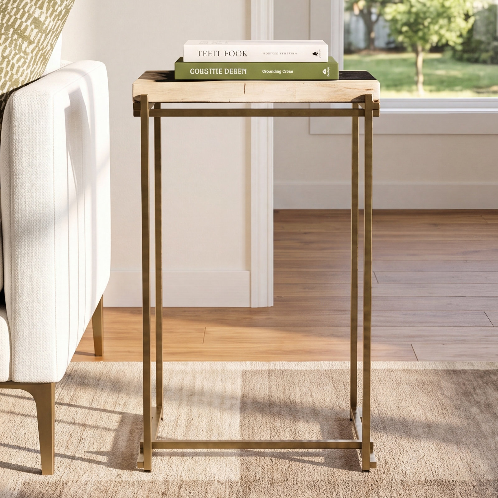 Wurster Stone End Table