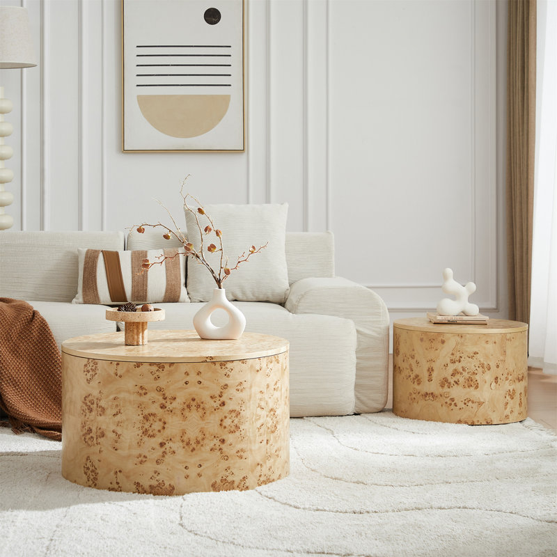 Ensemble de tables basses rondes NEST