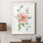 Peony Contour - Peinture encadrée-85661781-85661787