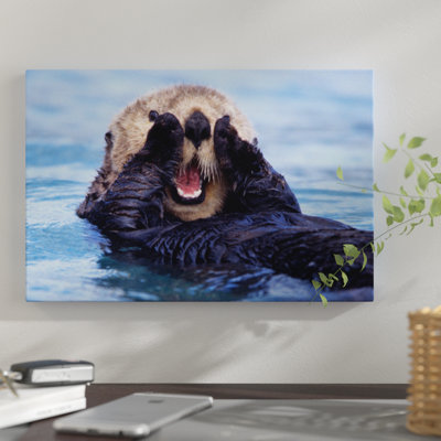 " A Jovial Sea Otter, Alaska, USA " by Daisy Gilardini