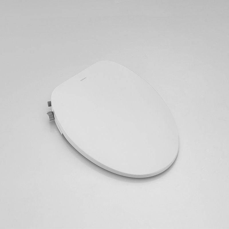 Siège de toilette allongé blanc bidet Taranto