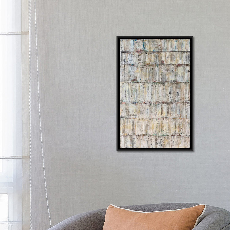 « layers of light », impression sur toile, H 26 po x l 18 po x P 1,5 po, Toile encadrée noire, Pas de tapis