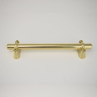 Solid Brass Bar Pull With Solid Brass Extenders