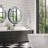 Wood Concave Wall Mirror