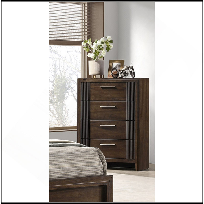Commode contemporaine à 4 tiroirs 1Pc