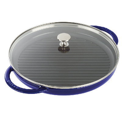 Staub 12 in. Cast iron Grill Pan