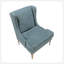 Fauteuil d'appoint moderne en chenille-217668649