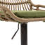 Ensemble de 2 tabourets de bar pivotants réglables avec repose-pieds, chaises de cuisine et chaises de salle à manger-911000018