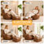 Fauteuil à billes avec repose-pieds