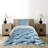 Coastal Polyester Geometric Shapes Coverlet-41888855-105473531