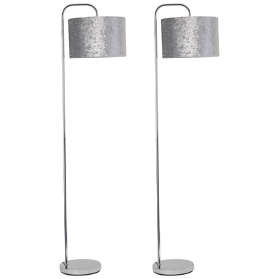 Tennille 155.5cm Arched Floor Lamp Set