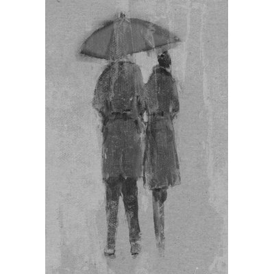 " Rain Romance II " by Studio W Painting Print