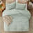 Best Seller Bedsure Cotton Fabric With Microfiber Inner Fill Comforter Set, 143TC-106246657-106246653