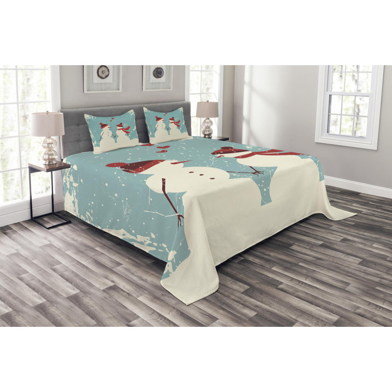 Polyester Coverlet, King Coverlet + 2 Shams