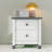 Stylish Wooden Nightstand With Two Drawers For Kids, Functional End Table-112336612