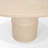 Sorrano 59" Botticino Marble Round W/ Fluted Base Dining Table
